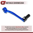 thumbnail image 4 of Folding Motorcycle Gear Shifter Lever for Honda CRF110F 2013-2018 Aluminum Alloy Pedal Shift Lever Arm Blue Lever Black Head, 4 of 6