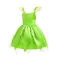 thumbnail image 4 of Vestido de elfo infantil, vestido de princesa campanilla, vestidos cos, vestidos para niños, 4 of 5