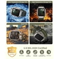 thumbnail image 2 of Reloj inteligente SOUYIE para hombre con linterna LED, pantalla HD de 2.02 pulgadas, 2 of 8
