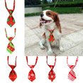 thumbnail image 3 of Cravate de Noël pour Animaux de Compagnie Ajustable Mignonne Imprimée Dessin Animé Collier pour Animaux de Compagnie, 3 of 10