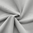 thumbnail image 6 of Sicily Room Darkening Velvet Dual Header Curtain Panel 50" x 63" in Silver, 6 of 6