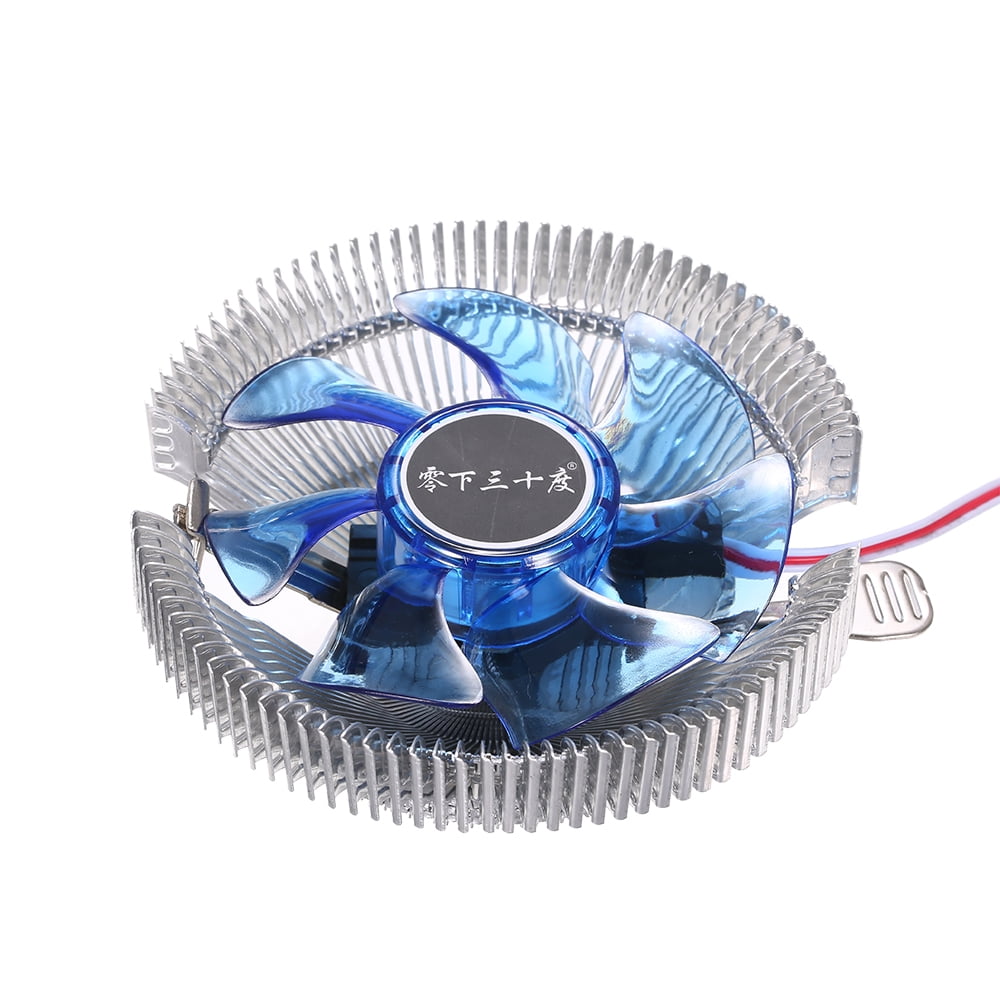 Hydraulic CPU Cooler Heatpipe Fans Quiet Heatsink Radiator for Intel Core AMD Sempron Platform with Blue Light Godyluck Hydraulic CPU Cooler Heatpipe Fans Quiet Heatsink Radiator for Intel Core AMD Sempron Platform with Blue Light Godyluck