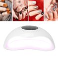 thumbnail image 3 of Secador De Uñas LED UV 120W Lámpara De Uñas Con Luz De Curado De Esmalte De Gel Blanco 100-240V Con Secado Rápido, Gran Espacio, Sensor Infrarrojo Inteligente Para Uso, 3 of 7