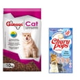 thumbnail image 1 of Güesos Gatos 10 kg + Churu Pops Atún Snack 4 tubos de 15g, 1 of 3