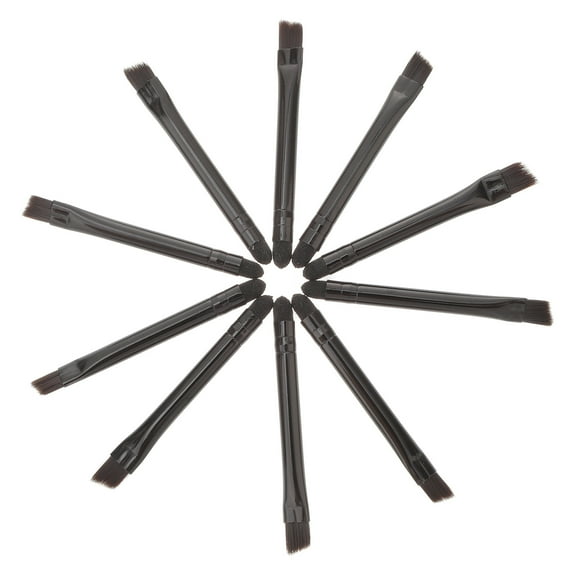 Eease 10pc Double-Ended Eyeshadow Brush Set for Makeup