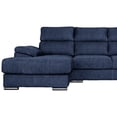 thumbnail image 2 of Sala Kessa Muebles Salamanca Chaise Longue Azul, 2 of 5