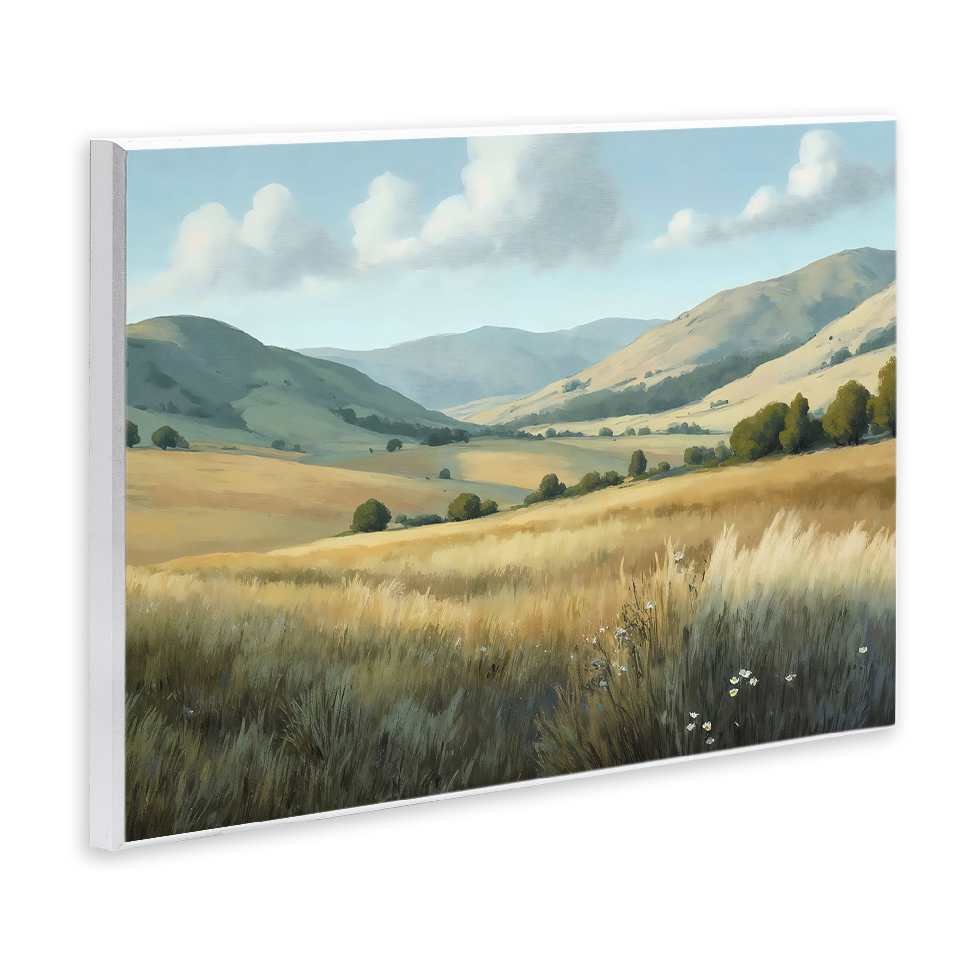 Stupell Industries Rolling Hills at Golden Hour Wall Plaque Art, design by Creative Studio