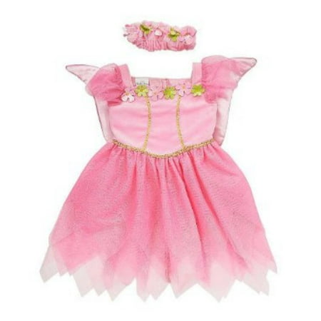 Koala Kids Toddler Girls Pink Fairy Princess Costume with Butterfly Wings