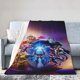 thumbnail image 2 of Manta de franela con dibujos animados de Transformers, suave y acogedora manta de felpa para todas las estaciones para niños y niñas, manta ligera y cálida para sofá cama o sofá de 40 x 30 pulgadas, 2 of 8
