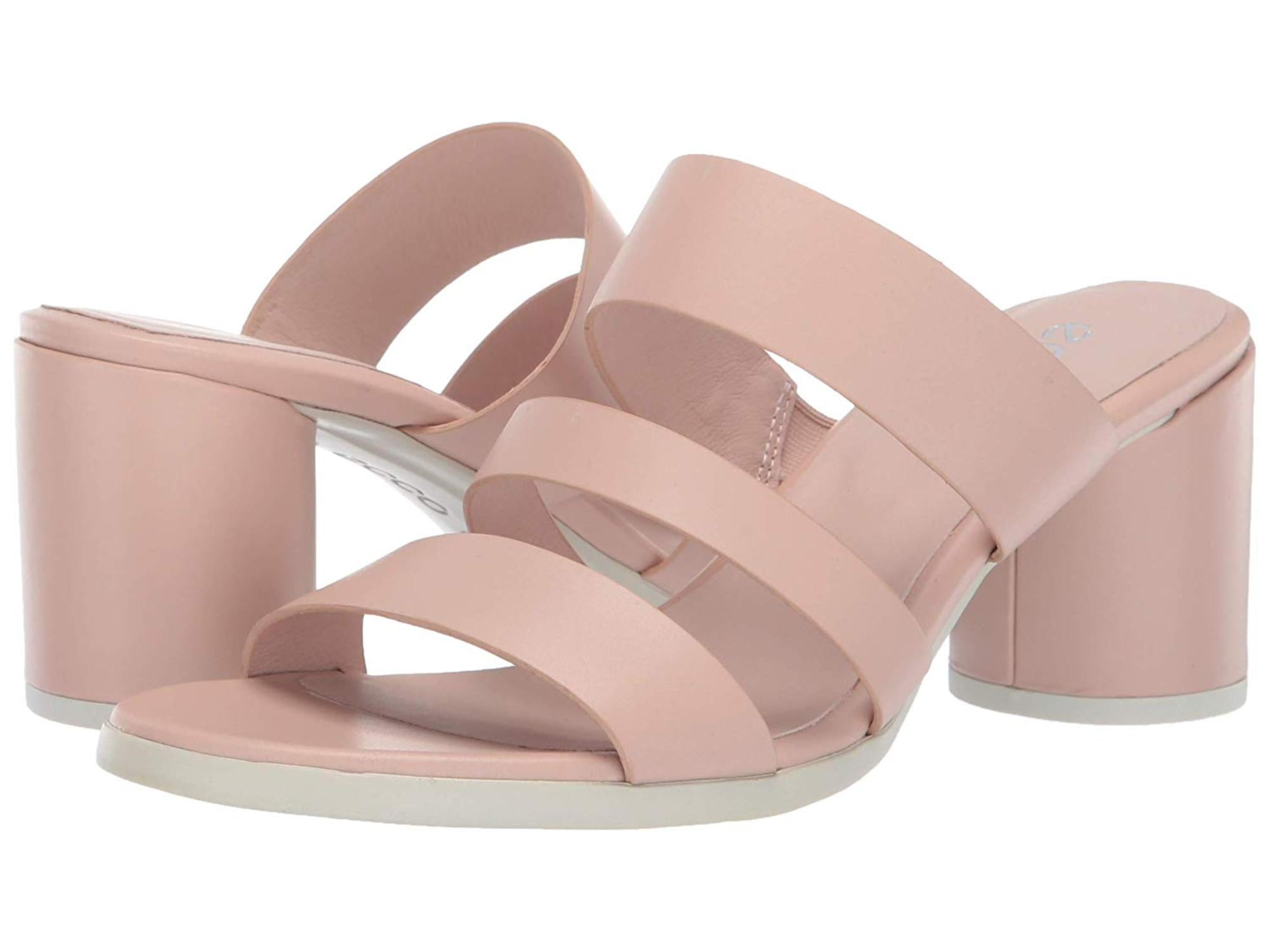 ecco heeled sandals