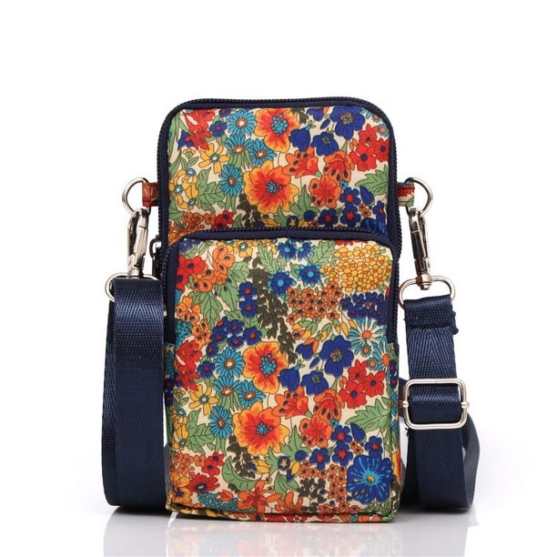 Bolso para teléfono móvil Bolso pequeño para mujer Bolso bandolera Monedero de muñeca Bolso pequeño informal con suerte para bailar