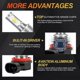 thumbnail image 2 of 2x For Nissan Qashqai J10 J11 J12 2007 2008 2009 2010-2018 2019 2020 2021 2022 2023 Led Car Fog Lamp Front Fog Light Bulb Canbus, 2 of 5