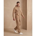 thumbnail image 6 of Men's Sweatsuit Soft Fleece Sweat Jacket with Sweatpants, 6 of 11