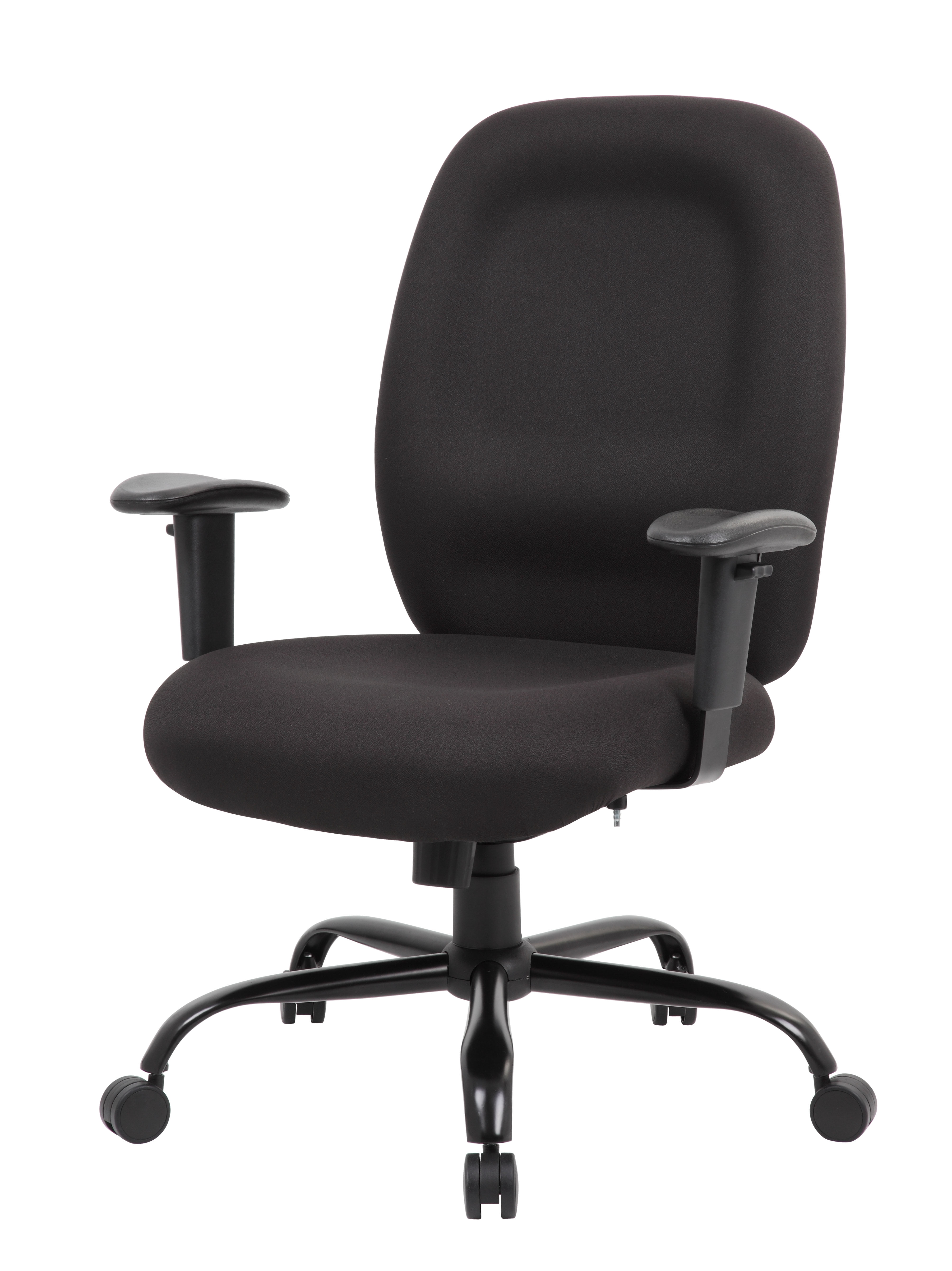 Boss Office Products Big and Tall Heavy Duty Task Chair, Black