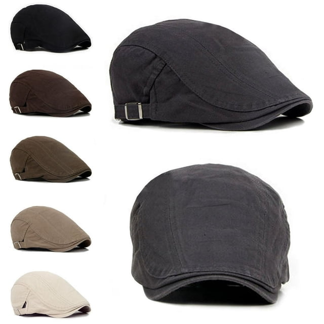 Chapeau Rétro Décontracté pour Hommes, Été Hiver, Golf, Gavroche, Conduite, Casquette Plate