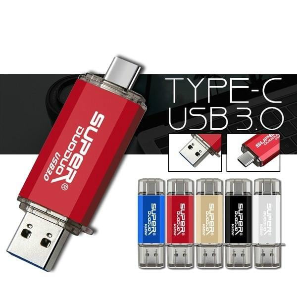 USB 3.0 Pen Drive Flash Drive Memory Stick EAGET CU10 32GB OTG USB-C Type-C 
