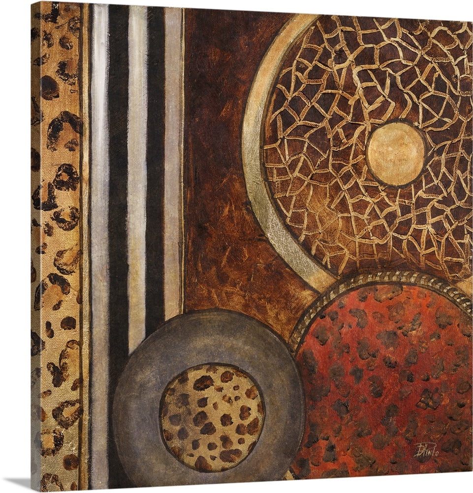 Great BIG Canvas | "African Circles I" Canvas Wall Art - Walmart.com ...