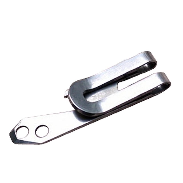 EDC Cash Money Clip Llavero de acero inoxidable Clip Cinturón Titular Abrelatas de cerveza Likrtyny Deportes al aire libre Salida diaria Juego de fiesta