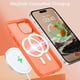 thumbnail image 3 of Funda para teléfono BENTOBEN compatible con iPhone 15 Plus, color naranja, 3 of 8