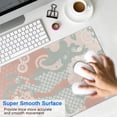 thumbnail image 4 of Vintage Groovy Flowers Mouse Pad - Add Retro Chic to Your Desk with Large, Cute, Non-Slip Mouse Mat - Stitched Edges for Durability - Perfect for Home Office - 31.5x11.8 inches, 4 of 7