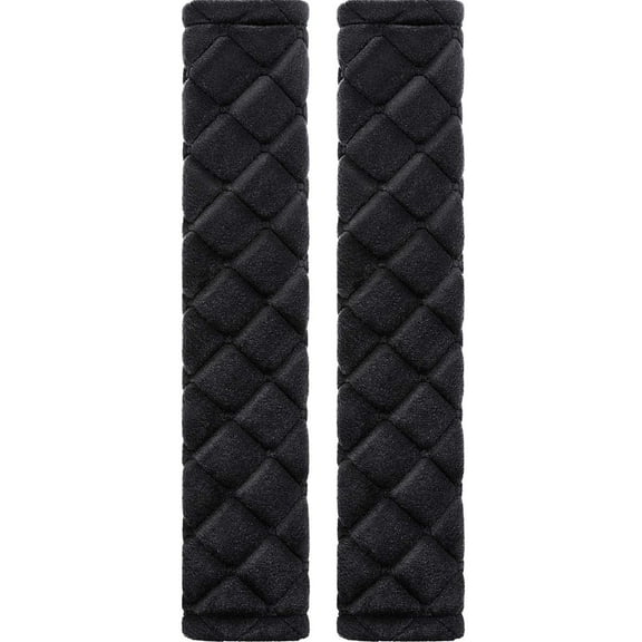2 Pack Seat Belt Cover Extra Long Seat Belt Pads for Car Soft Comfort Shoulder Strap Covers Harness Pads Helps Protect Your Neck and Shoulder