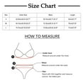 thumbnail image 2 of Women's Monokini Swimsuit - Color Block Stitching, Bra Cups, Elastic Straps, Full Coverage, Sizes S-L, 2 of 8