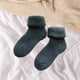 thumbnail image 5 of 2x Calcetines Gruesos Cálidos de Invierno para Mujer Contra Calcetines Fríos Azul, 5 of 8