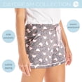 thumbnail image 2 of Hello Mello Daydream Soft Pajama Lounge Shorts Bottoms, Sip Sip Hooray Large/X-Large (Women's), 2 of 10