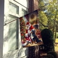 thumbnail image 3 of Bernese Mountain Dog and Santa Claus House Flag 28 in x 40 in, 3 of 7