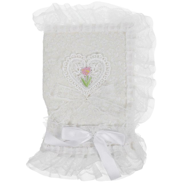 Lace Book Cover Washable Book Cover Book Cover Fabric Notebook Cover Handmade Book Sleeve Decor