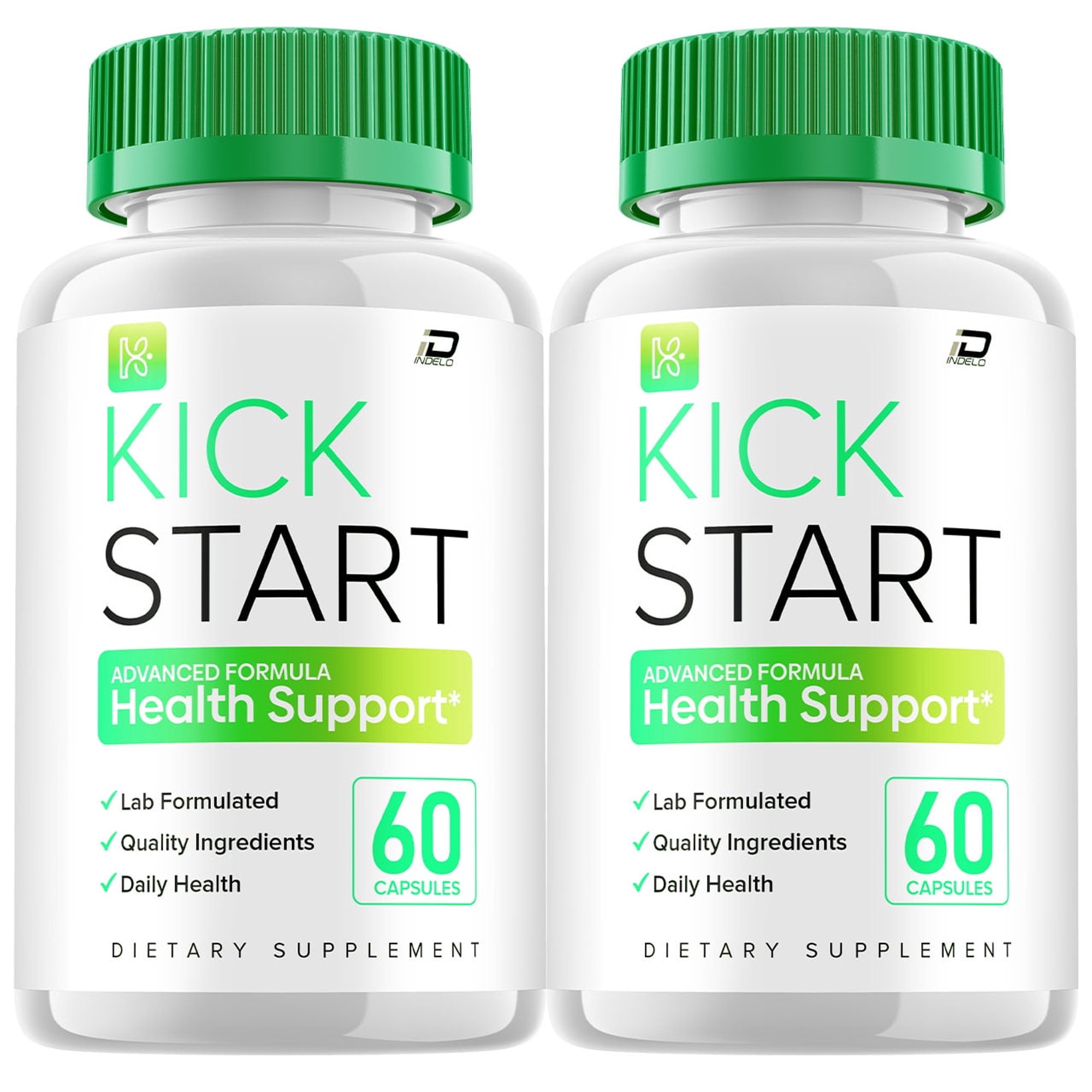 Kick Start Capsules – KickStart All Natural Glycogen Support, 2 Pack, 120 Capsules