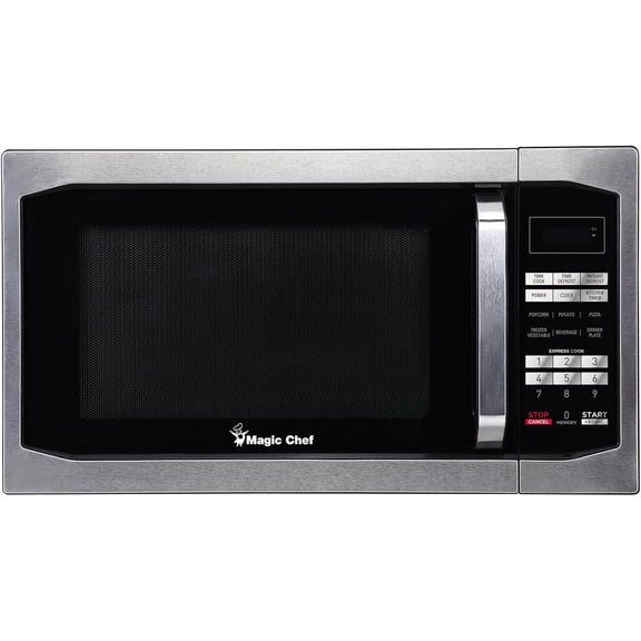 1.6 cu. ft. Countertop Microwave with Stainless Door