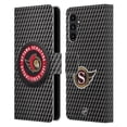thumbnail image 1 of Head Case Designs Officially Licensed NHL Ottawa Senators Puck Texture Leather Book Wallet Case Cover Compatible with Samsung Galaxy A13 5G (2021), 1 of 6