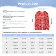 thumbnail image 5 of Cauagu Ladybugs On Red Polka Dot Print Sun Protection Jacket for Teen,Full-Zipper Long Sleeve Sun Shirts with Pockets UV Hoodie Shirts Outdoor Athletic Jacket-Medium, 5 of 7