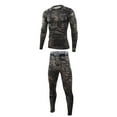 thumbnail image 3 of Conjunto térmico para hombre Calzoncillos largos Camisa y pantalones Sudor Ropa de secado rápido Cálido para S Zulema Ropa interior de hombre, 3 of 8