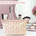 thumbnail image 5 of Small Fresh Floral Cosmetic Bag Large Capacity Travel Toiletries Organizer Makeup Pouch for Women Girls, 5 of 6