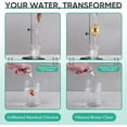 thumbnail image 5 of High Pressure Filtered Shower Head Combo, Rain Shower Head with 20 Stage Shower Head Filter for Hard Water - Adjustable Replacement Remove Chlorine and Harmful Substances, Gold, 5 of 8