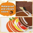 thumbnail image 4 of Kick Off into Fall Bulletin Board Set with Thanksgiving Football Classroom Decorations Autumn Maple Leaves Paper Cutouts for School Classroom Chalkboard Wall Door Decor Party Supplies, 4 of 7