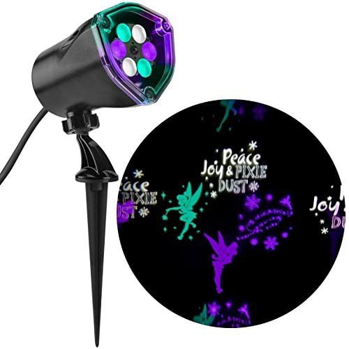 Gemmy Disney Lightshow LED Christmas Outdoor Stake Light Projector Tinkerbell 