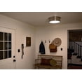 thumbnail image 3 of 52541PN Kichler Lighting Serca - 3 Light Flush Mount In Traditional Style-5.75 Inches Tall and 18 Inches Wide-Polished Nickel Finish, 3 of 10