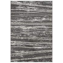 SAFAVIEH Cottage Neville Geometric Indoor/Outdoor Area Rug, Grey, 8' x 11'2"