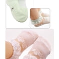 thumbnail image 4 of Novedad De Verano, Calcetines Para Bebé, Bonitos Calcetines Florales De Flores De Encaje, Calcetines Elásticos De Encaje De Color Puro Para Uso Diario Minnieouse AP006190-02, 4 of 5