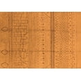 thumbnail image 1 of Ahgly Company Indoor Rectangle Oriental Orange Industrial Area Rugs, 8' x 12', 1 of 4