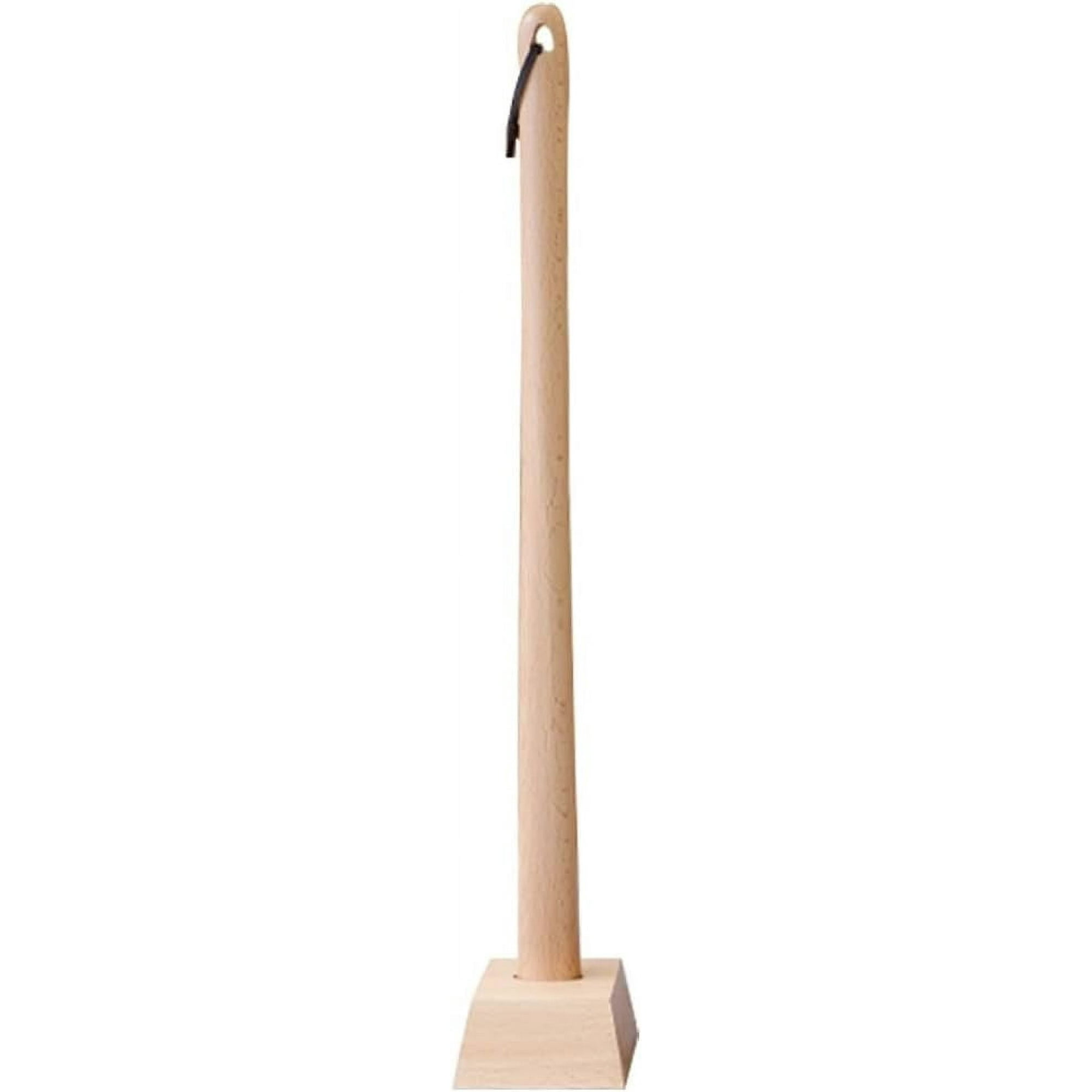 Yardenfun Corne à Chaussures Bois Naturel Long Manche Ergonomique