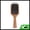 Dark Brown, Black, variant on Unique Bargains 1 Pc Wood Airbag Hair Comb Reddish Brown, Black, Gold Tone 10.04"x3.35"