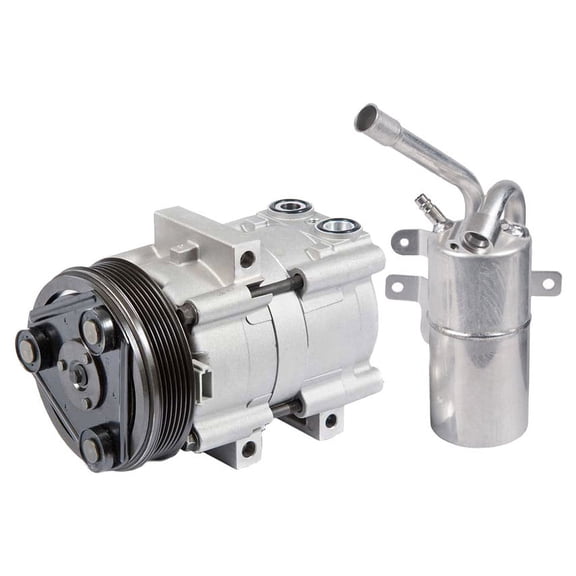 For Ford Focus 2004 2005 2006 2007 AC Compressor w/ A/C Drier - BuyAutoParts