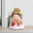 thumbnail image 3 of Shangren Desktop Buddha Statue Crafts Decorative Sculpture for Car Bookshelf Festival A, 3 of 8