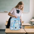 thumbnail image 6 of ibiyuan School Backpacks Transparent Large Capacity Lightweight Durable School Bag for Ages 5th 6th 8th 10th, Primary, Middle Elementary, High School, Daily Campus, 6 of 7