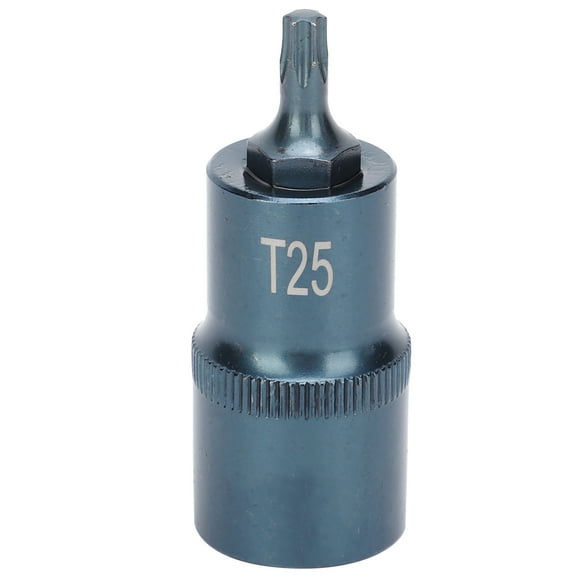 FYBTO Star Screwdriver Bit 1/2in Square Socket S2 Alloy Steel for Wrench Hardware Tool55mm-090405