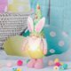 thumbnail image 5 of Gnomo de Pascua, decoración hecha a mano, conejito de primavera, luz Led, Tomte sueco, adorno de felpa para vacaciones, figuras de conejo, 5 of 5
